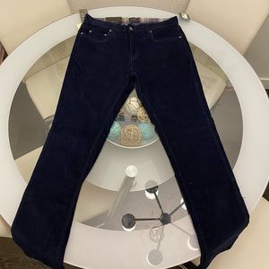BRAND NEW Jachs Navy Blue Corduroy Pants